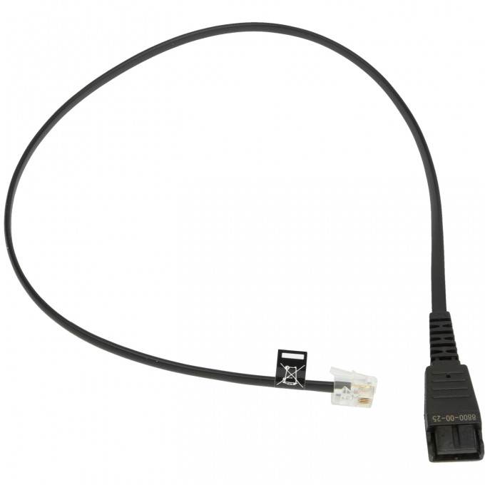 Соединительный шнур JABRA QD-RJ10 SC SIEMENS 8800-00-25
