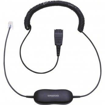 Шнур-переходник Jabra GN1200 QD-RJ10 SmartCord CC, витой